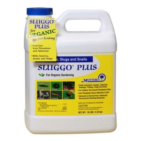 LAWN & GARDEN PRODUCTS Sluggo Plus, 10-pound Jug LA54592